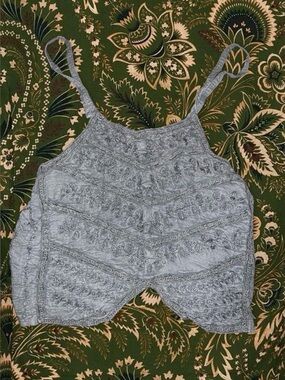 Viscose/Bamboo Grey Tank Top